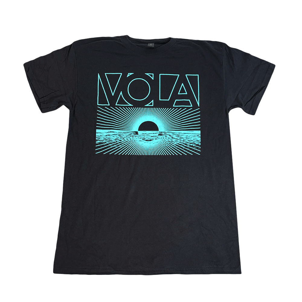 Solar Sunset Tee - Black